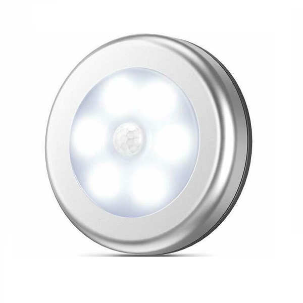 LED Motion Sensor Light Wireless Cabinet Stair Lamp Magnetic White Night Lights